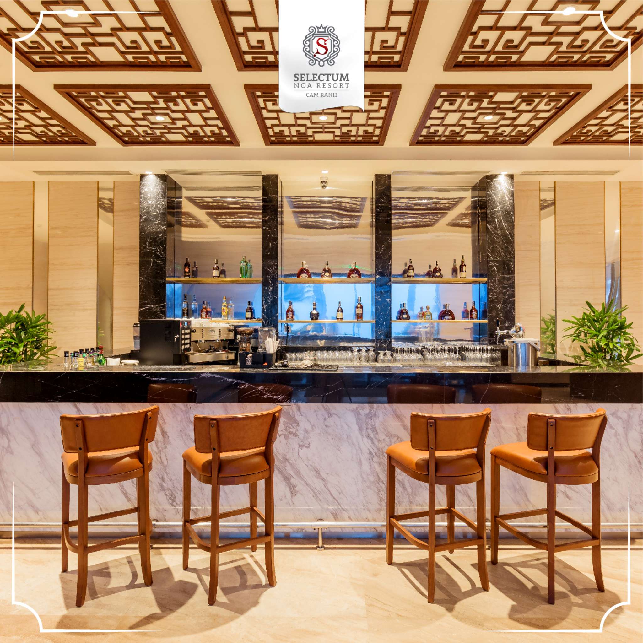 Quầy bar tại Selectum Noa Resort Cam Ranh